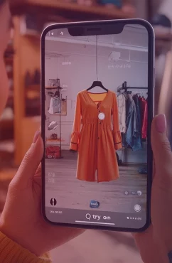 La réalité virtuelle et augmentée transforme le retail: essayages virtuels, showrooms 3D, expériences immersives. Découvrez le nouveau commerce phygital !