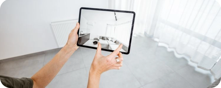 La réalité augmentée permet aux clients de visualiser des meubles ou des éléments de décoration dans leur intérieur avant de les acheter.